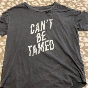 Aerie T shirt with holes ( bought with holes)